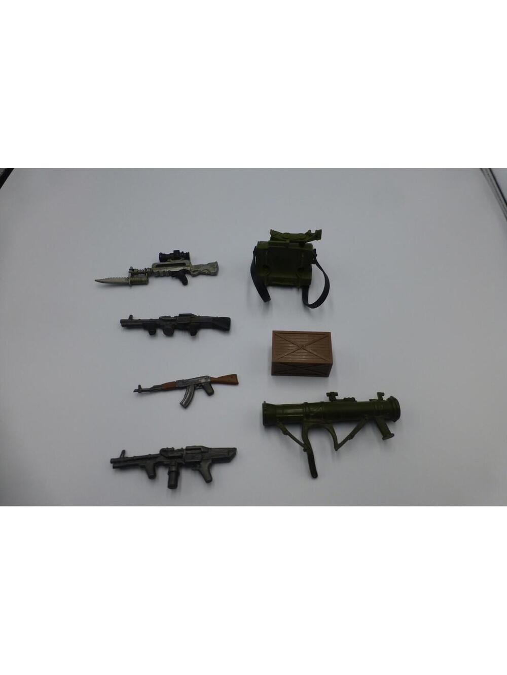 Vintage 1980's Rambo Weapons Accessories/Parts Lot Coleco B2